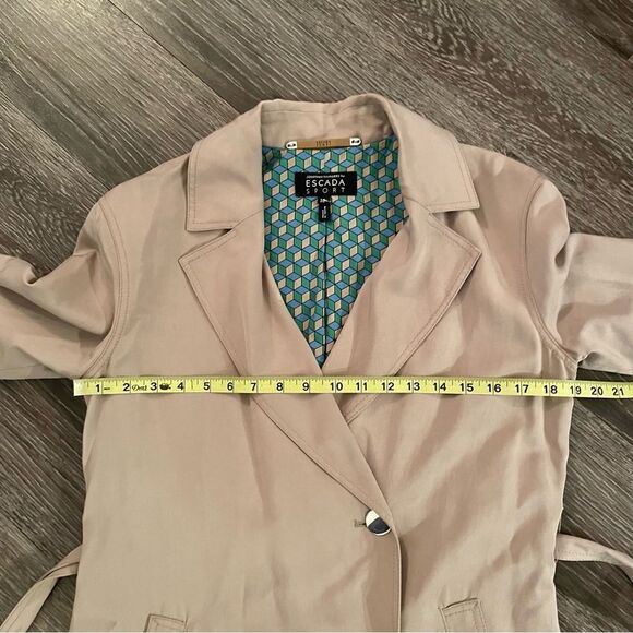 Escada sport trench coat - Picture 10 of 13